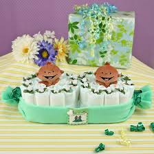 Two Peas In A Pod Theme Twins Baby Shower Ideas Twins Baby Shower Baby Shower Centerpieces Twin Girls Baby Shower