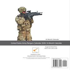 For 2020, united states is ranked 1 of 138 out of the countries considered for the annual gfp review. United States Army Rangers Calendar 2020 16 Month Calendar Print Golden 9781695683914 Amazon Com Books
