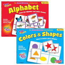 Buy skillmatics educational game : Match Me Game Set Alphabet Color And Shapes
