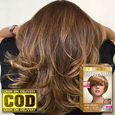 Fyi, anda bisa menggunakan semir rambut miranda ini untuk mewarnai atau sekedar toning rambut saja. Mc14 Miranda Premium Hair Color Asli Original 100 Bpom Mc 14 Golden Brown Miranda Coklat Emas Cat Pewarna Rambut Cat Rambut Pikok Semir Rambut Lazada Indonesia