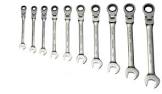90-Tooth Flex Head Ratcheting Wrench Set  SAE  10-pc MAXIMUM