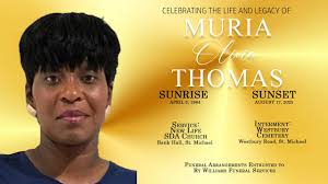 Remembering Muria Olivia Thomas