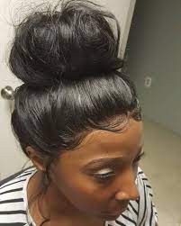 35 Ideas High Bun Hairstyles For African American Women High Bun Hairstyles Womens Hairstyles Bun Hairstyles