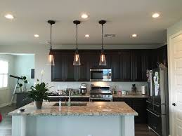 Led recessed lights and led downlights are ideal for kitchen lighting and are recommended. Az Recessed Lighting Installation Of Led Lights And Island Pendants Another Modern Remodel Can Lights In Kitchen Kitchen Lighting Kitchen Can Lights Layout