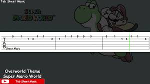 This song is super fun and i made it as easy to play as possible. Tab Sheet Music Tab Sheet Music Super Mario World Overworld Theme Guitar Https Youtu Be Sfu7vmon6bk Facebook