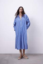 .robe pull col roulé adam et eve robe robe de bure robe pull pimkie robe de mariee pas cher robe ceremonie enfant robe vertbaudet camaieu robe pull robe de chambre homme polaire damart robe mariée courte dentelle robe demoiselle d honneur jaune robe blanche fleurie photo robe. Robe Chemise En Popeline A Rayures Zara Maroc Morocco