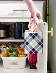 This spice rack from mdesign is perfect if you don't have the space for a dedicated spice drawer. 11 Surprising Ways To Organize Using Cabinet Doors Polished Habitat