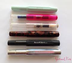 Review Kaweco Sport Skyline Mint Fountain Pen Broad Couronneducomte Kaweco Fountain Pen Reviews Pen Kaweco