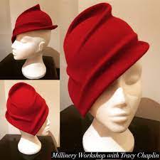 Millinery Workshop With Tracy Chaplin London Freeform Felt Blocking Millineryworkshop Millinery Hat Designs Hats Vintage