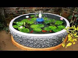 How To Build A Beautiful Waterfall Aquarium Very Easy For Your Family Garden Youtube Family Garden Waterfall Aquarium Diy Garden Fountains