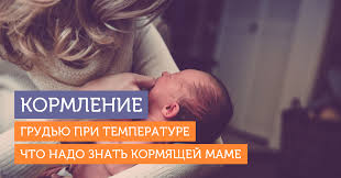 Mozhno Li Kormit Grudyu Pri Temperature Chto Delat Esli Zabolela Kormyashaya Mama Ili Rebenok Ya Happy Mama