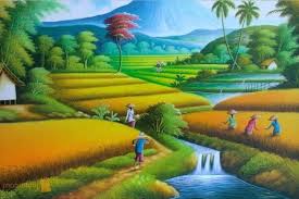 Para petani desa karangjambu sebagian besar masih membajak sawah dengan alat tradisional. 100 Gambar Pemandangan Alam Pantai Gunung Laut Dll