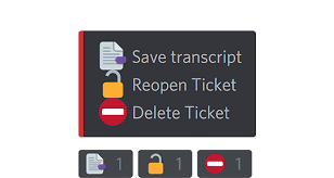 Panels are the main interface to ticket tool. Top Gg Ticket Tool