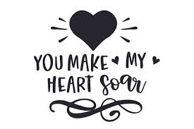 Download You Make My Heart Soar Svg Cut File By Creative Fabrica Crafts Creative Fabrica PSD Mockup Templates