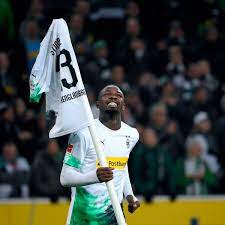 Joueur de l'eag équipe de france. Borussia Monchengladbach Marcus Thuram Erklart Seinen Jubel