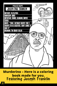 The scariest serial killers coloring book. Pin On Serial Killers