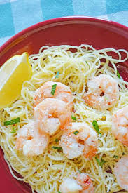 Thin spaghetti or similar strands would work as well. Easy Shrimp Scampi Recipe With Pasta 15 Minute Dinner