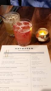 Protect your face with your forearm as you slip under. Lemonade Haymaker Punch Picture Of Haymaker Charlotte Tripadvisor