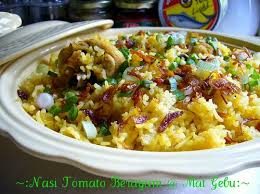 Langkah untuk menyediakan nasi ini sangat mudah walaupun bahanya agak. Nasi Tomato Berayam Dapur Tanpa Sempadan