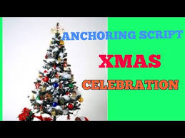 Simple anchoring script for formal functions l malayalam l подробнее. Xmas Celebration Anchoring Script Youtube