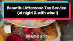 High Tea with Champagne at The Wine Garden in Las Vegas
