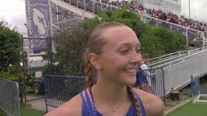 Alyssa Statler was locked in for her 100h race
