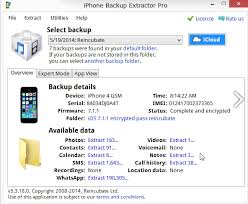 Iphone Backup Extractor Iphone Daten Extrahieren Und Wiederherstellen