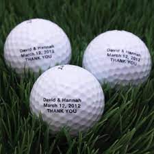 Personalized Golf Ball Favor 12 Pcs Golf Ball Personalized Golf Golf Course Wedding