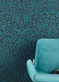 Would you like to change the currency to cad ($)? Wallpaper Cortona Ocean Blue Wallpaper From The 70s