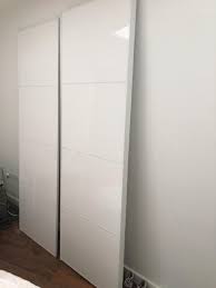 Most aluminum interior doors, typically sliding or bifold types for wardrobes, cost $300 to $2,000. Ikea Pax Sliding Wardrobe Doors Pair White In Nw6 Westminster Fur 50 00 Zum Verkauf Shpock At