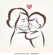Image Result For Easy Drawings Of Mother And Child Mother Tattoos Mother And Child Drawing Tattoo For Son