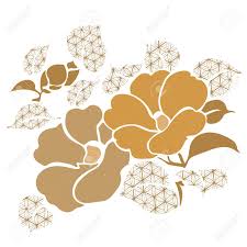 Maybe you would like to learn more about one of these? Gold Flower Vector With Japanese Pattern Elements Floral Background Royalty Free Cliparts Vectors And Stock Illustration Image 106156283