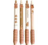 Zghhc 4 Pezzi/Set Penna Capibara per Cartoni Animati Penne a Sfera Penne a  Inchiostro Carine per Forniture per Ufficio di Cancelleria per Scuola degli  ...