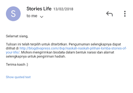 Maybe you would like to learn more about one of these? Ternyata Aku Pernah Menjadi Penulis Antologi