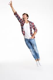 Download Full Length Portrait Of A Casual Attractive Man Jumping For Free Hipster Outfits Casual Full Length