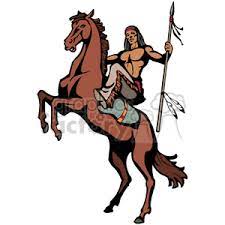 Royalty Free Indians 4162007 189 374300 Clip Art Images Illustrations And Royalty Free Image 374300 Eps Illustration Graphicsf Clip Art Art Images Art