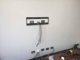 In wall conduit for tv cables. Tv Cable Options For Wall Mounting Pro Tv Perth Joondalup