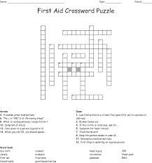 Maybe you would like to learn more about one of these? First Aid Supplies Crossword The Guide Ways