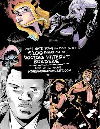 Original art sale to benefit Doctors Without Borders — Nate Powell