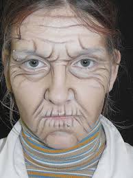 Theatrical Ageing Old Lady Makeup Old Age Makeup Halloween Makeup