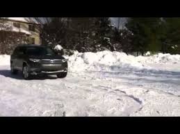 Pathfinder 2008 le stuck in snow. 2011 Toyota Highlander Limited 4x4 Snow Drifting Youtube