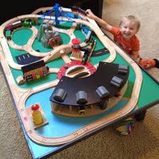 Train Table Layout Modeltraintable Modeltrainlayoutsideas Train Table Layout Toy Train Model Train Table