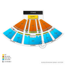 75 hand picked susquehanna bank center pit seating chart