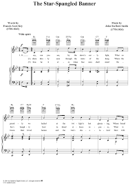 Free sheet music, lyrics, and instrumental parts to the star spangled banner, the national anthem of the united states of america. The Star Spangled Banner Star Spangled Banner Spangled Banner Star Spangled Banner Song