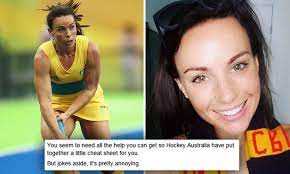 Else broan 680 flt foot espagnol 365 espt pph 21 versi 2.2 sr2 blackbird 1000 phrases pdf. Hockey Star Georgie Parker Says Hockeyroos Are Sick Of Being Mistaken Kookaburras Daily Mail Online