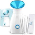 NanoSteamer Large 3-in-1 Nano Ionic Facial Steamer with Precise Temp Control Pure Daily