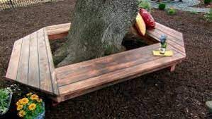 Diy Outdoor Furniture Projects From Yard Crashers Backyard Trees Bench Around Trees Diy Outdoor Furniture