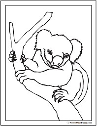 Download this adorable dog printable to delight your child. Koala Coloring Pages For Kids Hop A Ride With A Koala