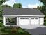 Detached Garage With Covered Patio