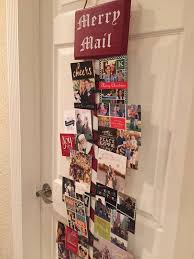 A christmas card is a greeting card sent as part of the traditional celebration of christmas in order to convey between people a range of sentiments related to christmastide and the holiday season. 44 Best Christmas Card Display Ideas Digsdigs